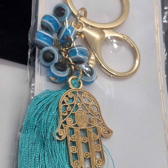 Brand New Multi Evil Eye & Hamsa Protection Key chain - Picture 3 of 4